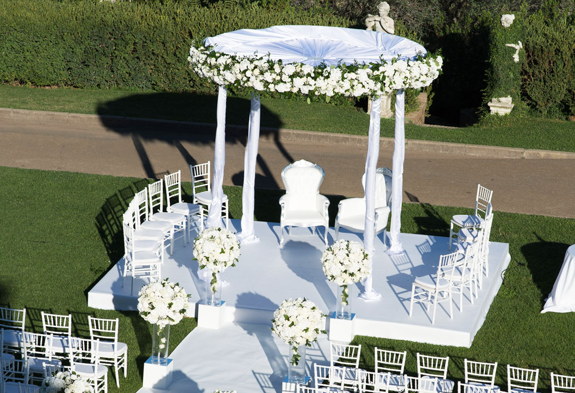 Round Chuppah